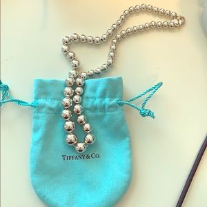 Tiffany Graduated Ball Necklace